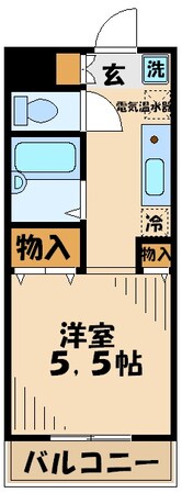 ジュネス桜ヶ丘の物件間取画像